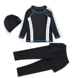 1 x Brand New TianMai Girls Kids Muslim Swimwear Islamic Swimsuit Burkini Muslim Swimwear Black, 150cm  - RRP €25.2