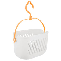 2 x Brand New Baskets With Hooks STOBAZA Shower Basket with Hooks, Hanging Shower Baskets, Shower Caddy, Polypropylene Multifunctional Basket, for Bathroom, Dorm, Kitchen. - RRP €38.98