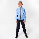 1 x RAW Customer Returns Official Manchester City tracksuit for kids - Season 22 23 - Size 140 10 years - Long sleeve Man City tracksuit jacket and jogging pants - Jacket and pants for football training - Man City tracksuit - RRP €65.5