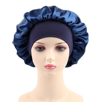 2 x Brand New WOIRROIP silk bonnet sleeping cap, sleeping cap silk silk curls breathable silk sleeping cap, satin bonnet sleeping cap for women and girls - RRP €55.2