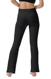 1 x RAW Customer Returns LaiEr Yoga Pants for Women Tummy Control Workout Bootleg High Waist Pants 4-Way Stretch Pants with Inside Pockets, Black,4XL - RRP €27.96