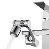 1 x RAW Customer Returns Rotating faucet attachment extension aerator, 1080 degree multifunctional extension faucet rotating faucet, swiveling faucet attachment faucet extender with filter element bathroom kitchen - RRP €24.99