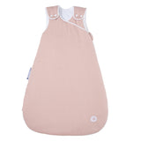 2 x RAW Customer Returns nordic coast company baby sleeping bag all year round 60 cm Voile old pink All year round baby sleeping bag for 18-24 room temperature Ideal baby starter kit old pink - RRP €119.8