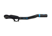 1 x RAW Customer Returns PLATT bicycle handlebar 31.8 carbon handlebar racing triathlon handlebar aerobar handlebar attachment tri bar, 3K glossy - RRP €60.49