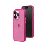 1 x RAW Customer Returns RhinoShield JellyTint Colored Clear Case Compatible with iPhone 14 Pro Exceeds military standards, scratch resistant, shockproof, trendy colors - cherry pink - RRP €38.3