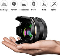 1 x RAW Customer Returns JINTU 14mm F3.5 Wide Angel Lens Manual Focus APS-C for Sony E Mount Cameras Fixed Focal A6400 A5100 A6000 A6100 A6300 A6500 A6600 A6700 a7 a7C a7III a7RIII a7RIV a7RV a9 - RRP €114.11