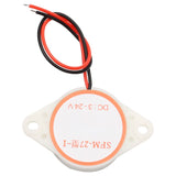 1 x Brand New GALDOEP Pack of 10 DC 3-24 V electronic buzzer alarm, piezo electric alarm, piezoelectric buzzer, piezo sounder, continuous sound, intermittent beep and 10 pieces 9 V battery clip connection - RRP €11.99