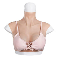 1 x RAW Customer Returns CYOMI Silicone Breast Forms Breast Prosthesis Artificial Breast Realistic Skin Breast Plates for Crossdresser Transgender Mastectomy Cosplay BG Cup - RRP €149.0