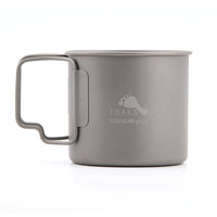 1 x RAW Customer Returns TOAKS Titanium 375ml Mug - RRP €26.17