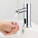 1 x RAW Customer Returns Modonghua Automatic Sensor Sink Faucet, Battery Powered Cold Water Sink Faucet for Kitchen Bathroom - RRP €54.08