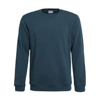 1 x RAW Customer Returns WORK IDEA Men s Crewneck Sweatshirt Workwear Pullover Men s Basic Work Sweater Navy, L  - RRP €24.99