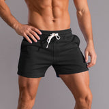 1 x RAW Customer Returns Sports shorts for men, in breathable cotton, Black, M - RRP €24.0