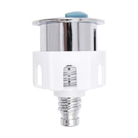 1 x RAW Customer Returns POFET replacement toilet push button, round double drain button, compatible with Ideal standard cistern - RRP €5.44