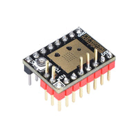 1 x RAW Customer Returns BIQU DIRECT 3D Printer Part Stepstick Mute TMC2209 V1.2 Stepper Motor Driver with Heatsink for SKR V1.3 MKS GEN L Ramps 1.4 1.5 1.6 3D Printer Controller Card Pack of 5 UART Mode  - RRP €33.71