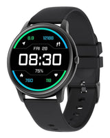 3 x RAW Customer Returns ASIAMENG Round Men s Watch, Heart Rate Monitor Smartwatch, IP68 Waterproof Pedometer Sports Watch, Sleep Monitoring, Bluetooth Smart Watch SMS Notification and Call for - RRP €44.61