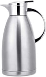 2 x RAW Customer Returns Chesnia thermos flask, 2.3 L stainless steel stainless steel thermal carafe, double wall vacuum water carafe, keep tea, milk and drinks hot or cold - RRP €40.32