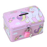 1 x RAW Customer Returns Unicorn Money Box Money Box for Children Animal Money Box with Lock Gift Toy Money Box for Boys Girls Random Style  - RRP €9.06