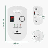 1 x RAW Customer Returns Firlarm - Gas detector for household town gas, methane propane butane natural gas liquefied petroleum gas town gas alarm, combustible gas warning detector, plug-in - RRP €19.2