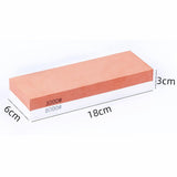 9 x Brand New Wisamic whetstone whetstone for knives - double-sided sharpening stone, 3000 8000 grit, with rubber stone holder and knife sharpening angle guide - RRP €183.6