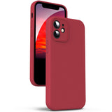 1 x RAW Customer Returns Supdeal Liquid Silicone Case for iPhone 12, Camera Protection Microfiber 3 Layer Protect Liquid Silicone Mobile Phone Case, Ultra Thin and Comfortable to Hold Protective Case, 6.1 Inch, Red - RRP €15.99