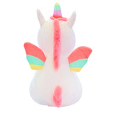 1 x RAW Customer Returns SNOWOLF Unicorn Stuffed Animal Toy Cute Soft Unicorn Plush Hugging Pillow with Rainbow Wings Kawaii Toy for Kids Girls White, 25cm  - RRP €14.99