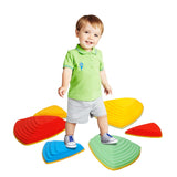 1 x RAW Customer Returns River stones hilltops to promote balance, motor skills coordination, non-slip balancing stones for children adults, stacking stones set for schools, daycare centers therapy centers - RRP €40.45