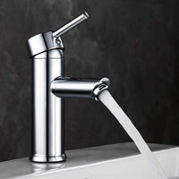 1 x RAW Customer Returns GAVAER washbasin faucet, modern design, made of high quality metal, adjustable, hot and cold - RRP €29.99