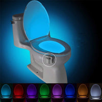 1 x RAW Customer Returns LED Motion Activated Toilet Night Light 2 Pack Color Motion Sensor LED Toilet Night Light Men Women or Birthday Boy - Fun Unique Gift Idea - RRP €15.79