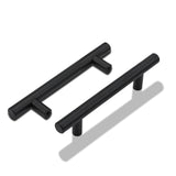 1 x RAW Customer Returns LONTAN 15 pieces cabinet handles furniture handles black 96 mm handles for kitchen cabinets kitchen handles black handles black handles furniture for bedroom, bathroom - RRP €24.18