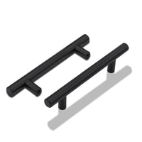 1 x RAW Customer Returns LONTAN 20 pieces kitchen handles black 128 mm hole spacing handles for kitchen cabinets furniture handles cupboard handles black furniture handles stainless steel black handles kitchen door handles kitchen - RRP €30.99