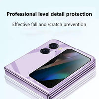 3 x Brand New Holilo Case for Oppo Find N3 Flip 5G, PC Cell Phone Case Anti-Scratch Thin Protective Case All-Round Protection Shockproof Cover All-Round Protection - Transparent - RRP €64.8