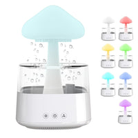 1 x RAW Customer Returns HIULLEN Diffuser Humidifier, Rain Cloud Humidifier Diffuser for Essential Oil Cloud Humidifier with 7 Colors LED Lights and Raindrop Sound for Home Office Yoga Bedroom, 450ML - RRP €38.3