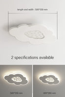 1 x RAW Customer Returns Baerolc LED ceiling light children s room, 40 cm cloud lamp LED ceiling lamp dimmable with remote control 3000K-6000K 24W children s lamp ceiling light for children s room Baby room Bedroom Living room - RRP €60.49