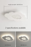 1 x RAW Customer Returns Baerolc LED ceiling light children s room, 40 cm cloud lamp LED ceiling lamp dimmable with remote control 3000K-6000K 24W children s lamp ceiling light for children s room Baby room Bedroom Living room - RRP €60.49