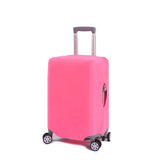 1 x RAW Customer Returns Suitcase Protective Cover, Travel Suitcase Protective Cover, Elastic Suitcase Cover, Luggage Cover, Protective Cover Pink, L, 26-30 inches  - RRP €27.6