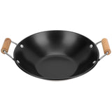 8 x Brand New Housoutil 1 Set Stainless Steel Wok Pan Non-Stick Wok Induction Pan With Auxiliary Handle For Cooking Pot At Home Cooking Pot For Gas Hobs Induction Cooking - RRP €137.12