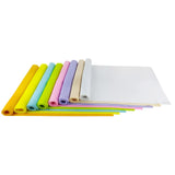 1 x RAW Customer Returns Jtnohx Soft Craft Felt Fabric Sheets Bundle, 40x100cm Colored Felt, Craft Felt Fabric for Sewing, Felt Runner for Party Festival Orange-yellow Yellow Light Blue Light Green Pink Light Purple White Beige  - RRP €13.27