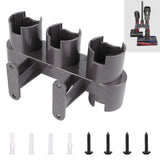 1 x RAW Customer Returns ABClife Accessories Wall Mount Holder, Accessory Holder Organizer Docking Station for Dyson V11 V10 V8 V7 Vacuum Cleaner Grey, with Parts Package  - RRP €12.99