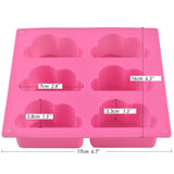 1 x RAW Customer Returns Cozihom Silicone Cloud Mold Silicone Soap Mold Multifunctional Soap Pudding Jelly Chocolate Mold 2pcs - RRP €9.37