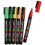 1 x RAW Customer Returns UNI Posca Set PC 3M Basic - 8 felt-tip pens, A-1 - RRP €27.43