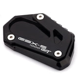 1 x RAW Customer Returns Modeer For Suzuki GSX-S 1000GT 2022 Motorcycle CNC Support Extension Plate Stand Side Stand Pad gsxs 1000 gt gsxs1000gt Accessories Black  - RRP €23.99