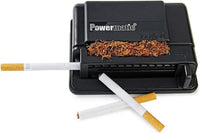 1 x RAW Customer Returns MM Powermatic Mini Black - Hand-held cigarette rolling machine, plastic, black, 10 x 10 x 5 cm - RRP €18.79