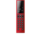 1 x RAW Customer Returns Philips Linea V M3501R - Cordless Phone with Hands-Free Design, Call Blocking, Pure and Clear Sound, Red - RRP €35.69