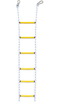 1 x RAW Customer Returns Aoneky Fire Escape Rope Ladder with Carabiner - 5M 10M 2 4 Floors , Load 250KG, Fire Ladder for Emergency Evacuation Rescue, Suitable for Balcony Window 10M  - RRP €149.99