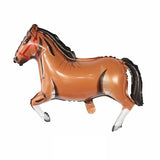 1 x Brand New 10pcs Horse Balloons 30inch Horse Party Decorations Horse Shape Foil Balloon for Graduation Birthday Wedding Party Decorations - RRP €15.99