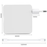 1 x RAW Customer Returns USB C Charger, 96W Type C Charger for Mac Book Pro, 96W USB C Adapter Replacement for 87W, 61W, 30W, 29W, Includes USB C Cable Compatible with Mac Book Air Pro Retina, iPad Pro, iPhone, Huawei, Samsung - RRP €28.99