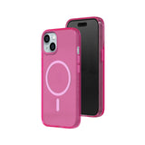 1 x RAW Customer Returns RhinoShield JellyTint Colorful Transparent Case Compatible with MagSafe iPhone 15 Plus Superior magnetic strength, exceeds Military standards for drops, anti-scratch and anti-shock - Cherry Pink - RRP €42.29