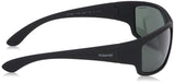 1 x RAW Customer Returns Polaroid PLD 7005 S Sunglasses, Rubber Black, 63 Unisex-Adult - RRP €28.5