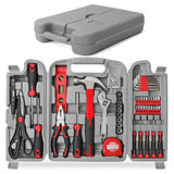 1 x RAW Customer Returns Hi-Spec 54 pcs. tool case filled for home and garage - A reliable companion for do-it-yourselfers, DIY lovers and - A perfect tool set for the household - RRP €31.99