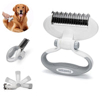 19 x Brand New Long Haired Dog Brush, Cat Brush, Multifunctional Foldable Dog Plush, Pet Hair Cleaning Brush, Pet Hair Remover Is An Ideal Choice For Pet Grooming - RRP €342.0